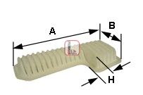 S 3288 A SOFIMA Фільтр повітря1